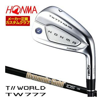 樂天商城 - 特注カスタムクラブ 本間ゴルフ ツアーワールド TW777 PCB MAX アイアン DG105 ONYX BLACK シャフト 4本セット[＃7-＃10]