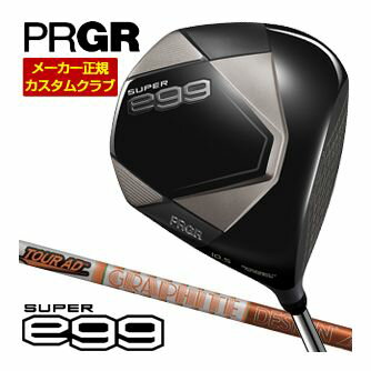 PRGR - プロギア PRGR SUPER egg ドライバー グラファイトデザイン Tour AD DI シャフト [ルール適合外] 特注カスタムクラブ ゴルフクラブ メンズ