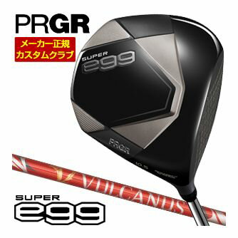 PRGR - プロギア PRGR SUPER egg ドライバー N.S.PRO VULCANUS シャフト [ルール適合外] 特注カスタムクラブ ゴルフクラブ メンズ