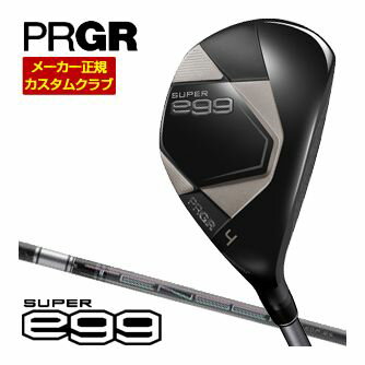 PRGR - プロギア PRGR SUPER egg ユーティリティ 三菱 TENSEI 1K PRO HYBRID 350Tip シャフト [ルール適合外] 特注カスタムクラブ ゴルフクラブ メンズ