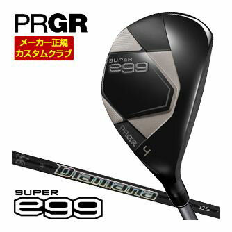 PRGR - プロギア PRGR SUPER egg ユーティリティ 三菱 Diamana Thump Hybrid シャフト [ルール適合外] 特注カスタムクラブ ゴルフクラブ メンズ