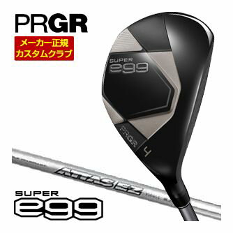PRGR - プロギア PRGR SUPER egg ユーティリティ UST Mamiya ATTAS EZ350 HY シャフト [ルール適合外] 特注カスタムクラブ ゴルフクラブ メンズ