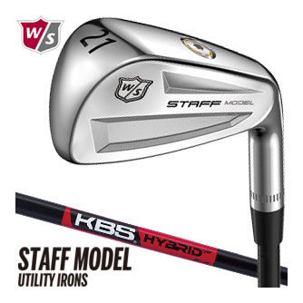 ウィルソン Staff Model ユーティリティ アイアン KBS Tour HYBRID シャフト あす楽対応 