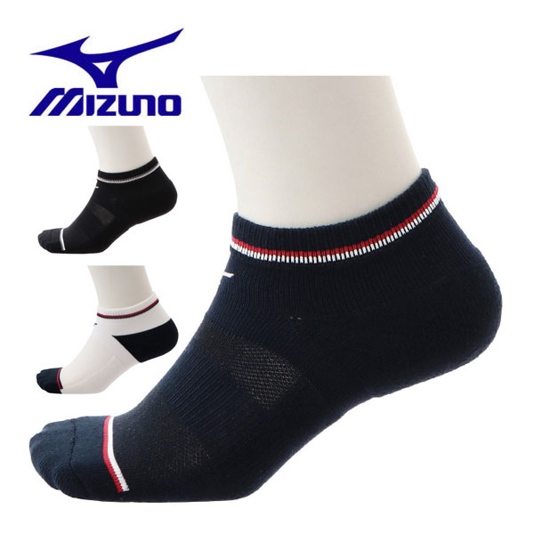 ミズノ　ゴルフウェア　メンズ　ハイパーイオンソックス　アンクル丈　52JX1001