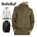 Bull＆Bull　ゴルフウェア　メンズ　ダンボール　フルジップ　パーカー　M080-32022　2023年秋冬モデル　M-XL