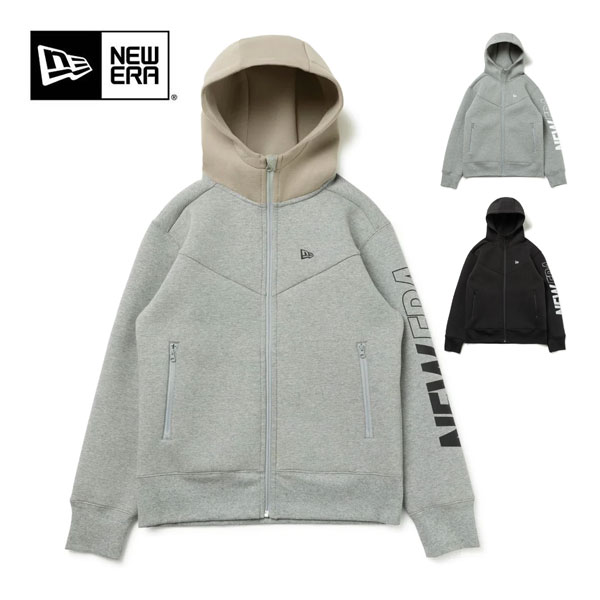 ニューエラ　パフォーマンスアパレル　テックスウェット　フルジップ　フーディー　パーカー　2023年秋冬モデル　M-XXL　【即納】
