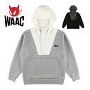 WAAC　ゴルフウェア　メンズ　　エアクッションダンボール　プルオーバー　パーカー　072234022　2023年秋冬モデル　M-XL 【あす楽対応】