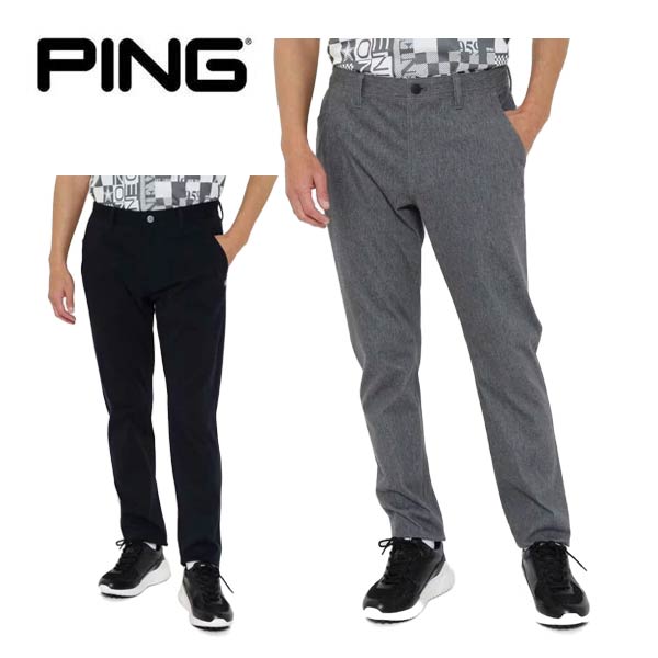 [SALE価格] ピン メンズ ゴルフウェア ネイティブライン ライト テーパード 5ポケット ロングパンツ 621-3131111 S-LL