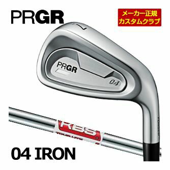 プロギア 04 アイアン KBS TOUR LITE シャフト 5本セット[＃7-PW、AW] 特注カスタムクラブ