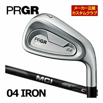 プロギア PRGR 04 アイアン フジクラ MCI BLACK 60 / 80 / 100 シャフト 4本セット...