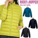 ロッキー&ホッパー レディース ゴルフウエア フルジップ ダウンブルゾン RH-3412WL 2019年秋冬モデル M-L