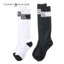 トミーヒルフィガー ハイソックス ゴルフウェア レディース THMB4S03