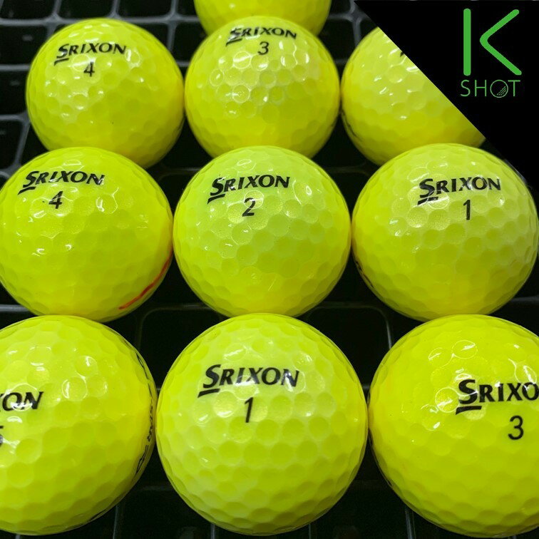 SRIXON Z-STAR 2019年モデル 10球 イエロー★★★★★【高品質】【送料無料】ゴルフボール ロストボール【中古】