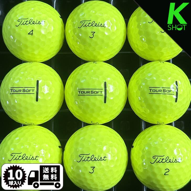 【TITLEIST】TOURSOFT 22年 イエロー 10球 