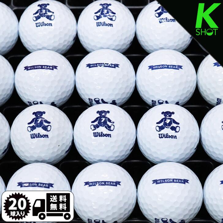楽天市場】ウィルソン ゴルフボール ベア ロストボールの通販