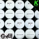 【店内全品P10倍】SRIXON DISTANCE 年式混合 20球 ホワイト ★★★★★【高品質】【送料無料】ゴルフボール ロストボールスリクソン【中古】ディ...