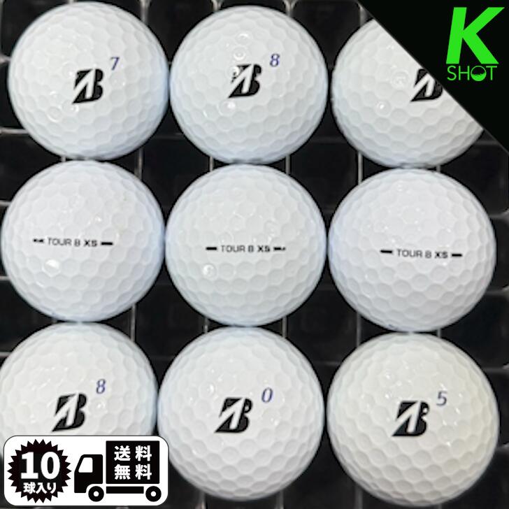 BRIDGESTONE TOURB X S 2026年モデル 10球 ホワイト ★★★★★ゴルフボール　ロストボール　ブリジストン