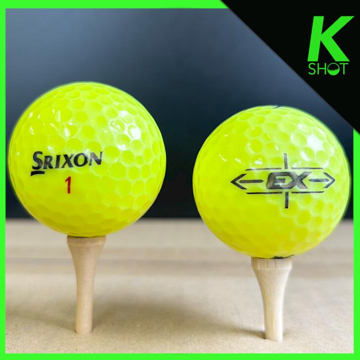 【SRIXON】 X3　イエロー 10球 ★★★★★【高品質】【送料無料】ゴルフボール　ロストボール【中古】