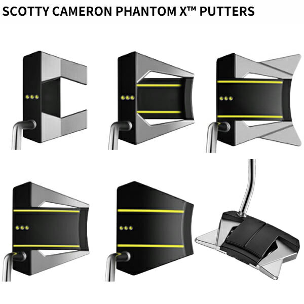 タイトリスト Titleist ファントム X シリーズ PHANTOM マレット パター スコッティキャメロン 2019 2020