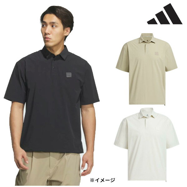 樂天商城 - (即納)アディダス ゴルフ(adidasGOLF) 接触冷感 撥水 リフレクティブ付き 半袖シャツ O7444 メンズ ウェア 2026年春夏