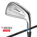 (ポイント10倍)(あす楽対応)タイトリスト(Titleist) Tシリーズ T200 アイアン単品(W48) TENSEI(テンセイ) AV AM2 ブルー シャフト 2023年モデル(日本正規品)【ASU】