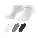 (即納)ナイキ NIKE 3Pエブリデイ クッション ノーショウ ソックス (3足組) SX7673-964 マルチカラー メンズ レディース サイズ4タイプ【...