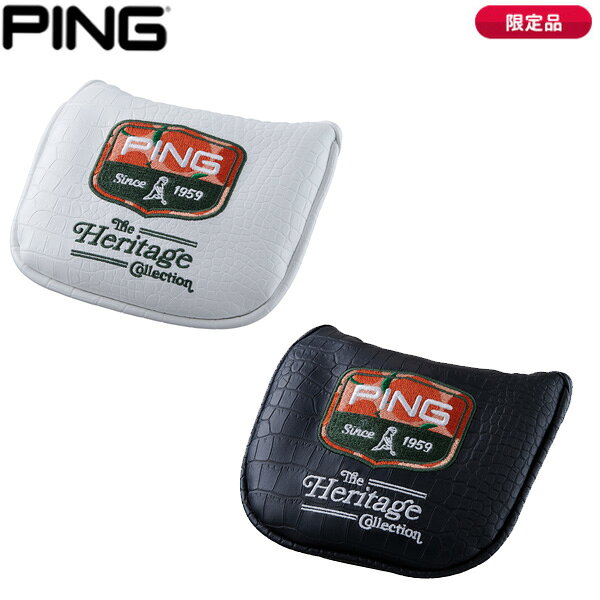 (即納)(限定品)ピンゴルフ(PING) ヘリテージパターカバー マレット用 HC-N2618 メンズ レディース 2026年秋冬