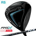 (ポイント10倍)(特注 納期2-4週) プロギア RSX RS ドライバー スピーダーNXブラック シャフト メンズ 2024年モデル (日本正規品)