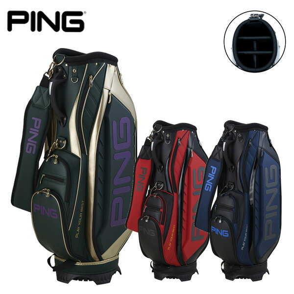 楽天市場】PING キャディバッグ（カラーレッド）の通販