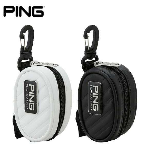 【検索用ワード】 ping golf ピン ゴルフ ball pouch case ボールポーチ ボールケース ゴルフポーチ ゴルフバッグ 小物 アクセサリー ゴルフ小物 ゴルフアクセサリ 2026 秋冬 FW メンズ men 男性用 レディース レディス ウィメンズ ladies women 女性用 ユニセックス UNISEX @men@ @ls@商品名 ピンゴルフ ベーシック ボールケース GB-U2626 カラー (39308-01)ホワイト (39308-02)ブラック 素材 合成皮革(PU) サイズ W-6.5、H-9、D-4.5(cm) 約63g 商品説明 ・時代に左右されない、上質なベーシックシリーズ ・フロントに施した斜めラインのエンボス加工がさりげないアクセントに。全体はシンプルで、流行に左右されないデザイン。メタルロゴプレートで高級感をプラス。 ・ナスカンとベルトループ付きの2Way仕様。ボール2個収納可能。 ・シボが入った高級感のあるPU素材を使用。 【検索用ワード】 ping golf ピン ゴルフ ball pouch case ボールポーチ ボールケース ゴルフポーチ ゴルフバッグ 小物 アクセサリー ゴルフ小物 ゴルフアクセサリ 2026 秋冬 FW メンズ men 男性用 レディース レディス ウィメンズ ladies women 女性用 ユニセックス UNISEX @men@ @ls@