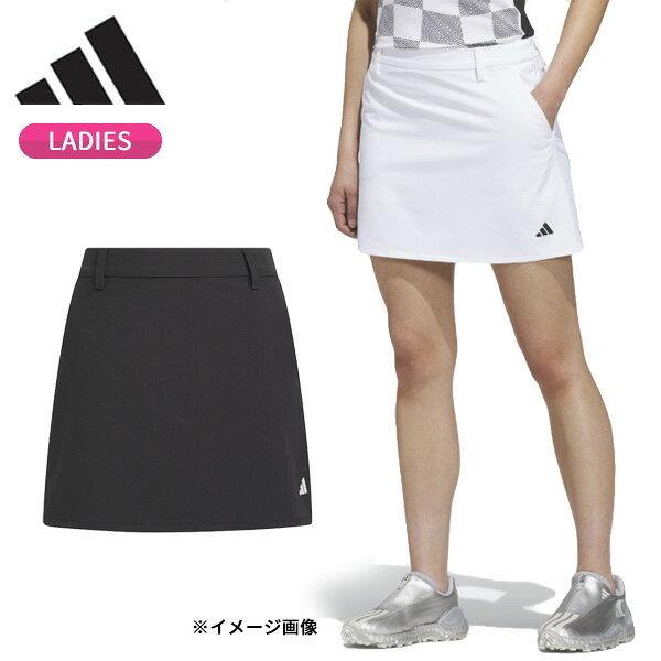 (即納)アディダス ゴルフ(adidasGOLF) EX-STRETCH ACTIVE 撥水 ベーシック スカート VM654 レディース ウェア 2026年秋冬