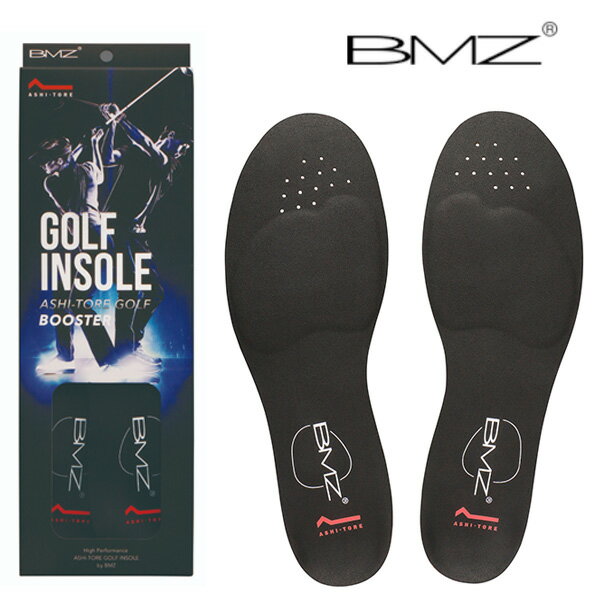 【検索用ワード】 bmz golf ビーエムゼットゴルフ 小物 靴 インソール 中敷き shoes insole 2023年 メンズ men 男性用 レディース レディス ウィメンズ ladies women 女性用 ユニセックス unisex @men@ @ls@商品名 BMZ ビーエムゼット アシトレゴルフブースター インソール 靴 中敷き Ashitore Golf Booster カラー 表面：ブラック 底面：PU/イエロー、EVA/ブラック サイズ S(23.0～24.5cm)　ATT046 M(25.0～26.5cm)　ATT047 L(27.0～29.0cm)　ATT048 素材 表面：人工皮革(グリムエアー) 底面：PU、EVA 重さ 約32.0g(片側のみ) 厚さ つま先：約2.4mm 前足部：約6.2mm 踵の中心：約6.0mm 特徴 立方骨で足アーチを支えるインソール技術はそのままに、かかと体重や浮き指、骨格バランスなどの課題をサポート。 5本の足指でしっかり地面をグリップして土台を固め、飛距離とボール初速を確実に伸ばします。 軽く、強い。スコアメイクを考える人のカーボンモデル。ブースター機能付き。 3つの特許技術が搭載された、BMZの集大成インソールです！ 【検索用ワード】 bmz golf ビーエムゼットゴルフ 小物 靴 インソール 中敷き shoes insole 2023年 メンズ men 男性用 レディース レディス ウィメンズ ladies women 女性用 ユニセックス unisex @men@ @ls@