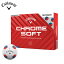 (即納)キャロウェイゴルフ クロムソフト(CHROME SOFT) トゥルートラック (BLUE/RED) ゴルフボール 1ダ..
