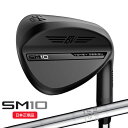 (あす楽対応)タイトリスト(Titleist) ボーケイデザイン SM10 ウェッジ ジェットブラック仕上げ BV105シャフト 2024年モデル(日本正規品)【ASU】