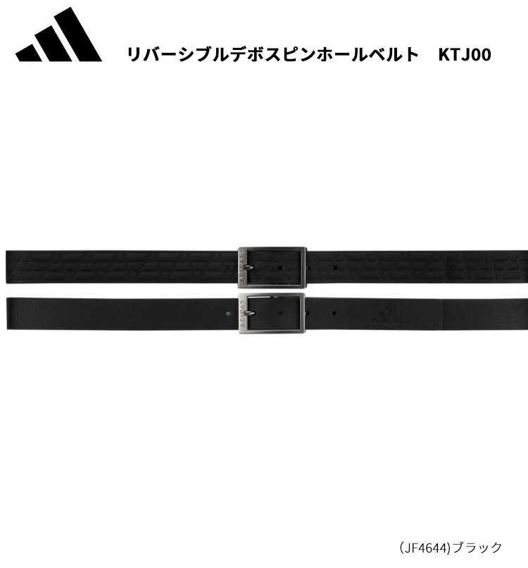 (即納)アディダス ゴルフ リバーシブル デボス ピンホールベルト KTJ00 レディース 2025年春夏【ASU】