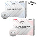 (即納)キャロウェイ SUPERSOFT SPLATTER (スーパーソフトスプラッター) ゴルフボール 1ダース(12球入り) 2025年モデル(日本正規品)