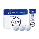 キャスコ Kasco ゴルフボール WEATHER FREE 雨用ボール 38666 1ダース 12個入り ウェザーフリー ユニセックス 2020年【取寄】