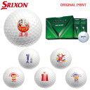 【オリジナルマークプリントボール(納期2-3日)】ダンロップ SRIXON TRI-STAR5 トライスター5 ゴルフボール 1ダース(12球入)2024年継続...