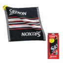 [ DUNLOP SRIXON towel ]■商品名■ (取寄) 人気のタオルハンガー！ DUNLOP SRIXON ダンロップ スリクソン タオルハンガー マーカーセット GGF-25316 2020年モデル ■素材■ ハンドタオル（綿100%・約250×250mm） マーカー（亜鉛合金/シリコン・直径36×H12mm） ■パッケージサイズ■　 190×80×26（mm） ■原産国■ 中国製 【検索ワード】マーカー　MARKER Golf　グッズ　アクセサリー　タオルハンガー　ピタフック