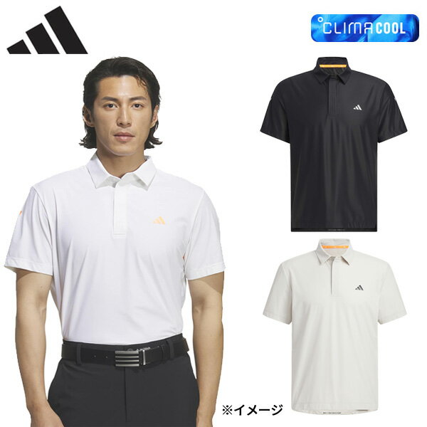 樂天商城 - (即納)アディダス ゴルフ(adidasGOLF) CLIMACOOL クライマクール 接触冷感 ベンチレーション 半袖シャツ C5560 メンズ ウェア 2026年春夏