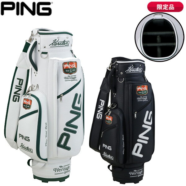 【検索用ワード】ping golf ピンゴルフ CADDY BAG caddy bag キャディバッグ キャディー CB ゴルフバッグ 2026 秋冬 レディース レディス ウィメンズ ladies women 女性用 @ls@商品名 ピンゴルフ(PING) CB-N2606 ヘリテージ カートキャディバッグ カラー (39283-01)ホワイト (39283-02)ブラック 素材 合成皮革(PU) サイズ 9型/47inch/約3.5kg 原産国 China 商品説明 男女問わず使いやすいスリムな形状。7ポケット仕様で十分な収納力を確保。・クロコダイルパターンのPU素材を使用。 【検索用ワード】ping golf ピン ゴルフ CART カート caddy bag スタンドキャディバッグ キャディー CB ゴルフバッグ ゴルフアクセサリ 2026 秋冬 レディース レディス ウィメンズ ladies women 女性用 @ls@