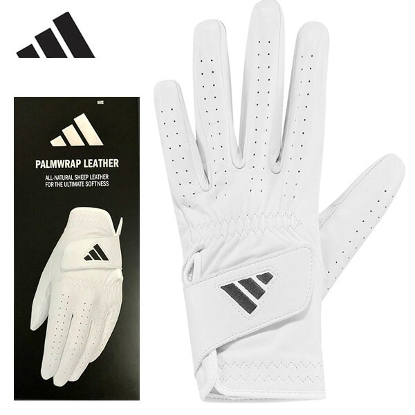 アディダス ゴルフ(adidasGOLF) パームラップ レザー ゴルフグローブ LA411 メンズ 2026年春夏