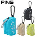 (ポイント10倍)(即納)ピンゴルフ ARIZONA CASUAL BALL CASE アリゾナ カジュアル ボールケース GB-U2506 メンズ レディース...