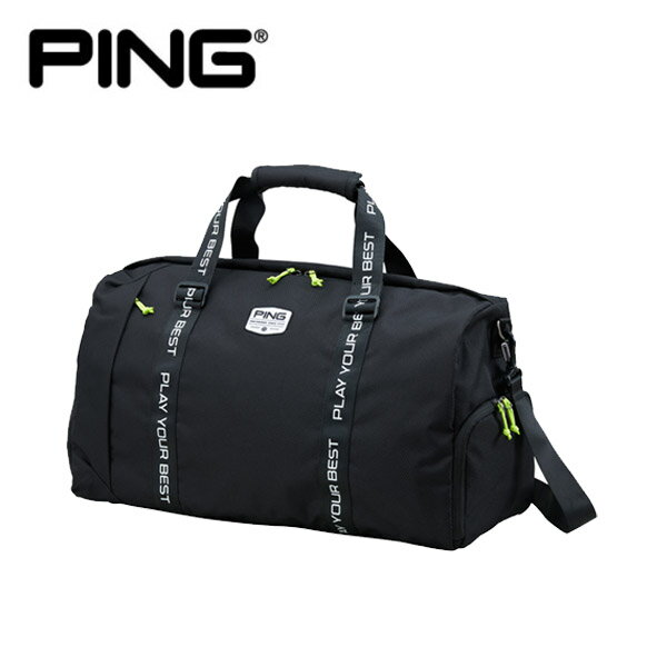 (ポイント10倍)(即納)ピンゴルフ BLACK BOSTON ブラック ボストン GB-U2510 メンズ レディース 2025年秋冬継続モデル