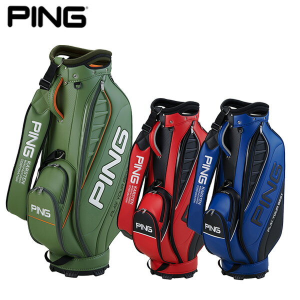楽天市場】PING キャディバッグ（カラーレッド）の通販
