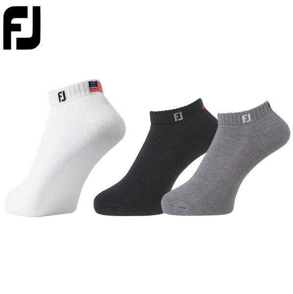 (お届け納期3-5日)フットジョイ FJSK122 プロドライ スポーツ ソックス メンズ フリー25-27cm PRO DRY ゴルフソックス 2022年@men@
