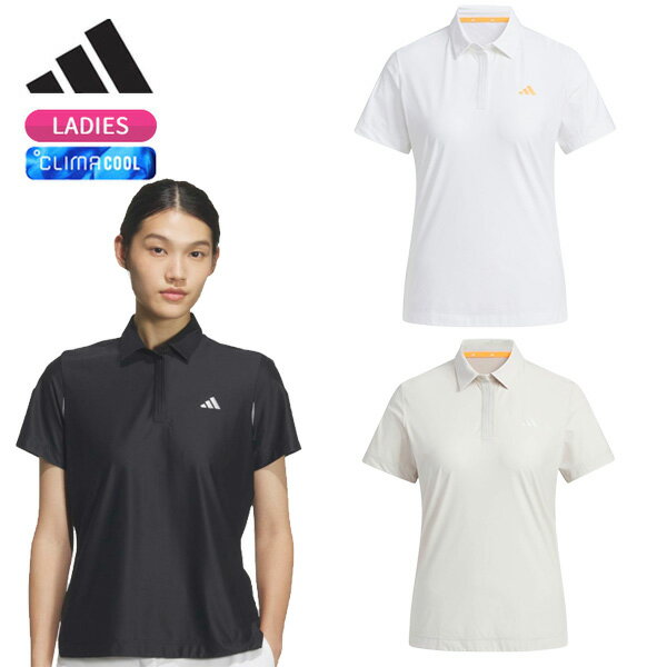 樂天商城 - (即納)アディダス ゴルフ(adidasGOLF) CLIMACOOL クライマクール 接触冷感 ベンチレーション 半袖シャツ RT689 レディース ウェア 2026年春夏