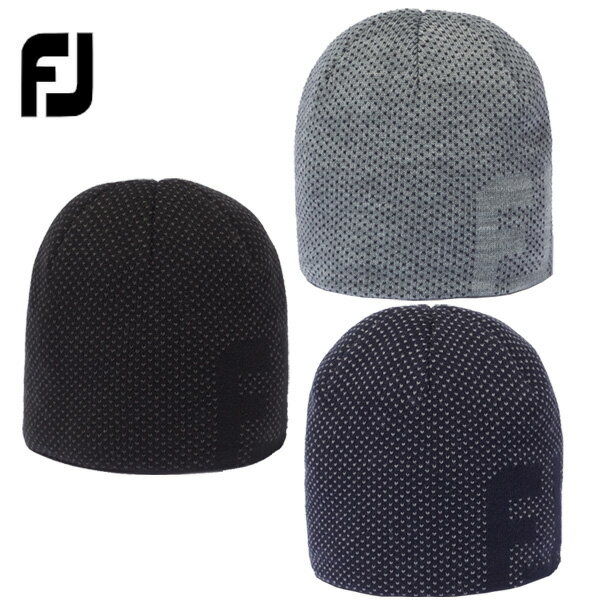 (即納)クリアランス フットジョイ ロゴニットビーニー メンズ【ASU】