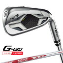 【検索用ワード】ピン ピンゴルフ PING G430 アイアン IRON IR 2022 メンズ 男性 MENS クラブ ゴルフクラブ (GOLFCLUB-IRON)(MENS)[Pg430i]商品名 ピンゴルフ G430 アイアン ■シャフト 日本シャフト N.S.PRO MODUS3 TOUR 115 エヌエスプロ モーダス3 ツアー 115 NSプロ ■グリップ GP360 LITE TOUR VELVET ROUND（バックライン無し) ※ 標準グリップの太さはAQUAとなります。 商品説明 キャビティを越えた打感と さらなる飛び ◆心地良い打感、飛距離、寛容性。すべてを兼ね備えたG430アイアン ◆重量周辺配分設計でブレないアイアンがさらに進化。 キャビティアイアンの想像を超える心地良い打感を実現。 ◆7つのゾーンに分かれた新構造の衝撃吸収バッジ「PURFLEX」を搭載。 インパクト時の衝撃を抑えて、ソフトな打感と快音を生み出す。 ◆前作より約3％薄い新フェースと新ロフト設計により、ボール初速が向上。 ブレない究極の重量周辺配の高MOIヘッドとワイドソールで ミスヒットに強く、楽に狙える。 【検索用ワード】ピン ピンゴルフ PING G430 アイアン IRON IR 2022 メンズ 男性 MENS クラブ ゴルフクラブ (GOLFCLUB-IRON)(MENS)[Pg430i]