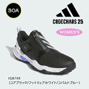 (レディース)アディダス ゴルフ ウィメンズ コードカオス25 ボア(NKZ95)スパイクレス ゴルフシューズ【IG8749】コアブラック/フットウェアホワイト...